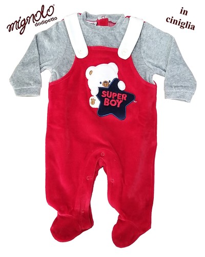 Tutina neonato ciniglia - neonato, in