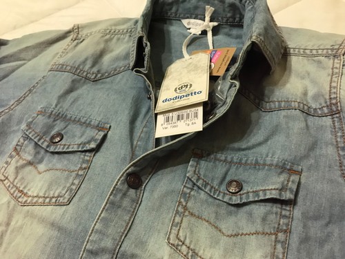 Camicia jeans bimbo - 8, anni